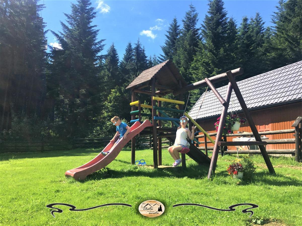 Chata "Na Koncu" Swiata Slopnice Exteriér fotografie