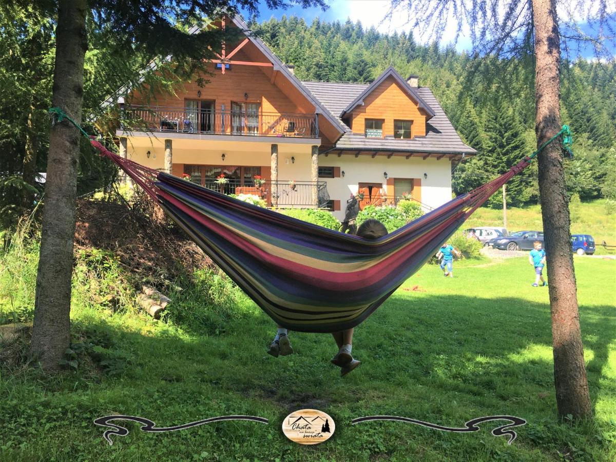 Chata "Na Koncu" Swiata Slopnice Exteriér fotografie