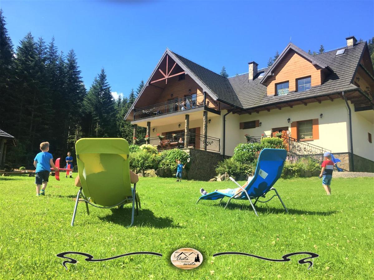 Chata "Na Koncu" Swiata Slopnice Exteriér fotografie