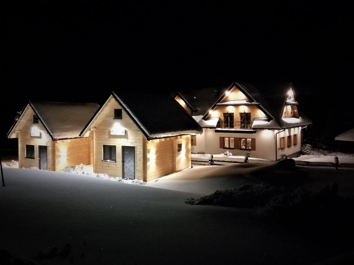Chata "Na Koncu" Swiata Slopnice Exteriér fotografie